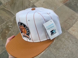 Vintage Texas Longhorns Starter Pinstripe Snapback College Hat