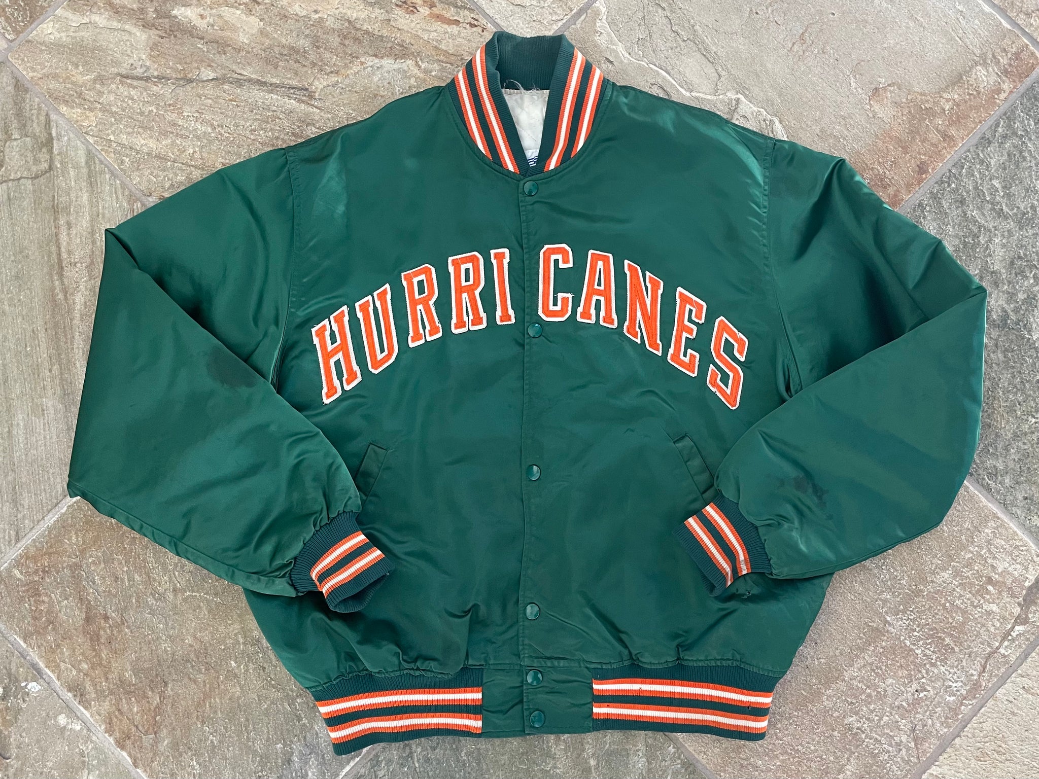 Miami hurricanes 2024 classic starter jacket