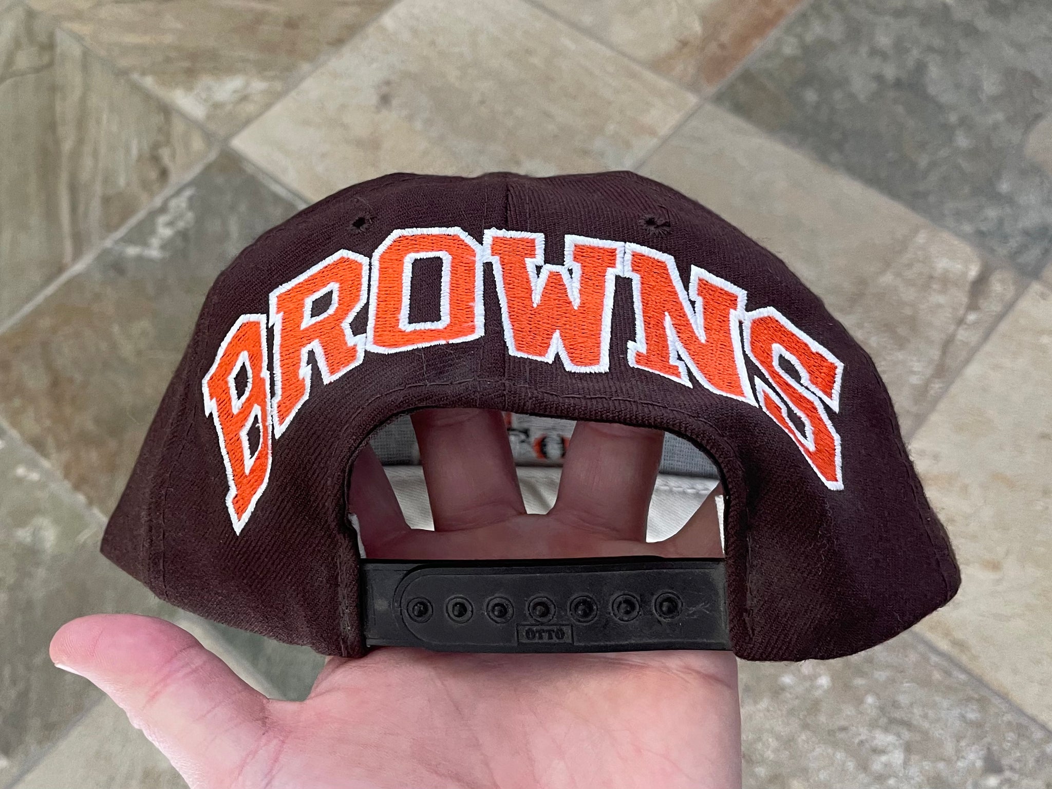 Vintage Cleveland Browns American Needle Blockhead Snapback Football H –  Stuck In The 90s Sports