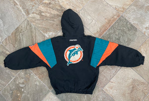 Vintage Miami Dolphins Starter Parka Football Jacket, Size Small