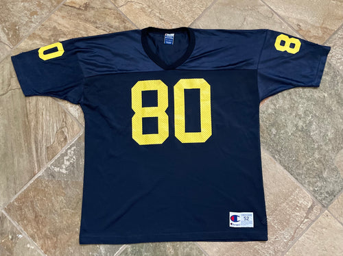 Vintage Michigan Wolverines Champion College Football Jersey, Size 52, XXL