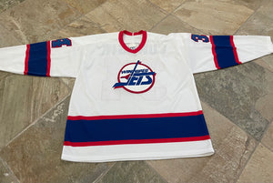Vintage Winnipeg Jets CCM Maska Hockey Jersey, Size XL