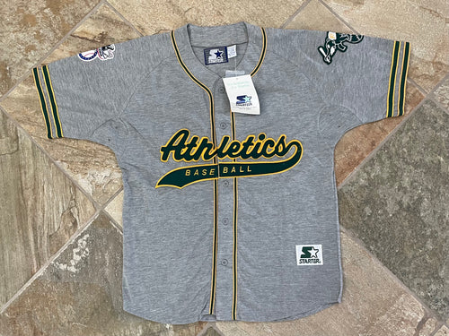 Vintage Oakland Athletics Starter Tailsweep Baseball Jersey, Size Medium