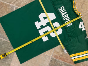 Vintage Green Bay Packers Darren Sharper Reebok Football Jersey, Size Large