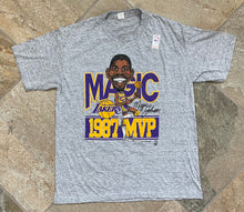 Load image into Gallery viewer, Vintage Los Angeles Lakers Magic Johnson Salem Sportswear Basketball TShirt, Size Large