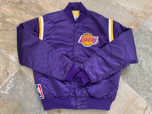 Vintage Los Angeles Lakers Starter Satin Basketball Jacket, Size Large
