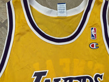 Load image into Gallery viewer, Vintage Los Angeles Lakers Shaquille O&#39;Neal Champion Basketball Jersey, Size 48, XL