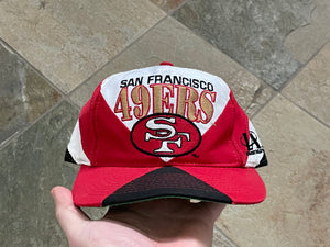Vintage San Francisco 49ers Logo Athletic Snapback Football Hat
