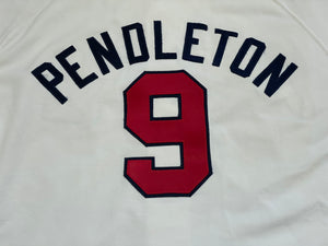 Braves Authentics: Terry Pendleton Game-Used 4th of July Jersey - 7/4/2014