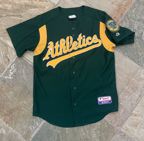 Vintage Oakland Athletics Majestic Baseball Jersey, Size Medium