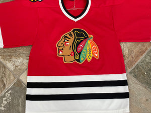 Vintage Chicago Blackhawks CCM Maska Hockey Jersey, Size Small