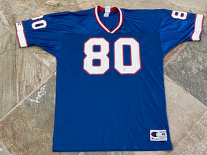 Vintage Buffalo Bills Eric Moulds Champion Football Jersey, Size 48, XL
