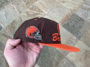 Vintage Cleveland Browns Logo 7 Snapback Football Hat