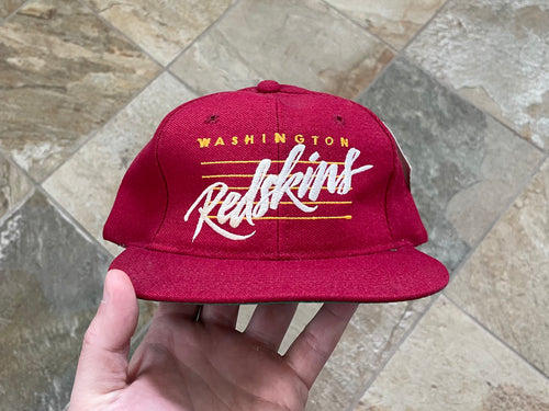 Vintage Washington Redskins Drew Pearson Bar Snapback Football Hat
