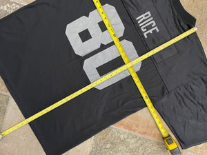 Vintage Oakland Raiders Jerry Rice Reebok Football Jersey, Size XL