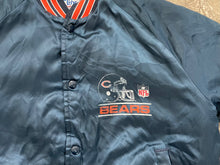 Load image into Gallery viewer, Vintage Chicago Bears Chalkline Satin Football Jacket, Size Youth XL, 18-20