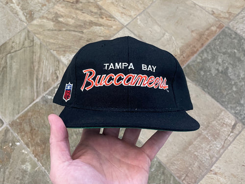 Vintage Tampa Bay Buccaneers Sports Specialties Script Snapback Football Hat