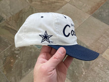 Load image into Gallery viewer, Vintage Dallas Cowboys Sports Specialties Script Snapback Football Hat