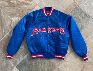 Vintage Texas Rangers Starter Satin Baseball Jacket, Size XL