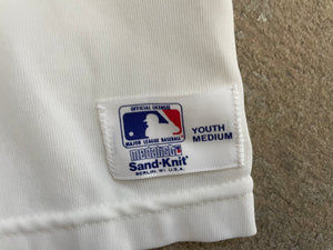 Vintage San Diego Padres Sand Knit Baseball Jersey, Size Youth Medium, 8-10