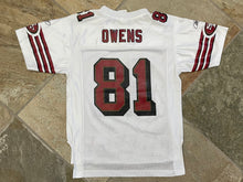 Load image into Gallery viewer, Vintage San Francisco 49ers Terrell Owens Reebok Football Jersey, Size Youth Medium, 10-12