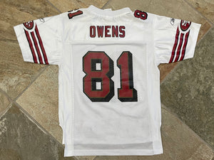 Vintage San Francisco 49ers Terrell Owens Reebok Football Jersey, Size Youth Medium, 10-12