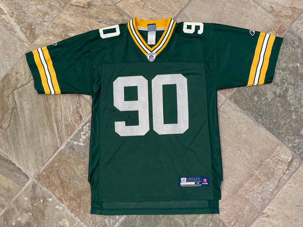Vintage Green Bay Packers BJ Raji Reebok Football Jersey, Size Medium