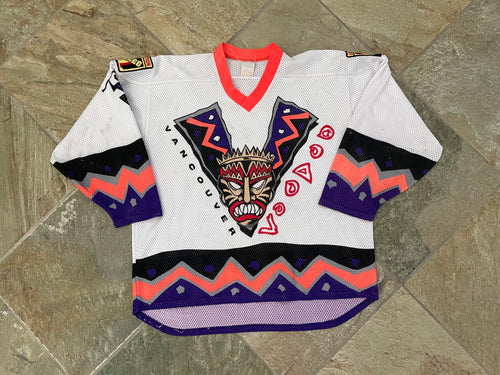 Vintage Vancouver Voodoo CCM RHI Roller Hockey Jersey, Size XL