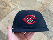 Load image into Gallery viewer, Vintage Cleveland Indians Roman Pro Fitted Baseball Hat, Size 6 7/8