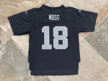 Load image into Gallery viewer, Vintage Oakland Raiders Randy Moss Reebok Football Jersey, Size Youth, 7