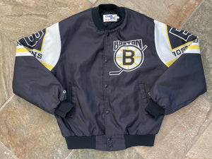 Vintage Boston Bruins Chalkline Fanimation Hockey Jacket, Size Large