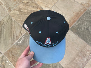 Vintage Houston Oilers Logo 7 Snapback Football Hat