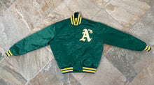 Load image into Gallery viewer, Vintage Oakland Athletics Starter Satin Baseball Jacket, Size Large