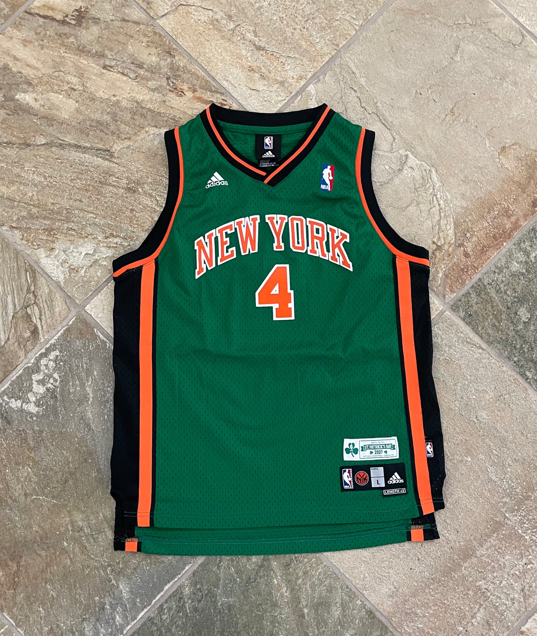 Vintage New York Knicks Nate Robinson St. Patrick s Adidas Basketball Stuck In The 90s Sports