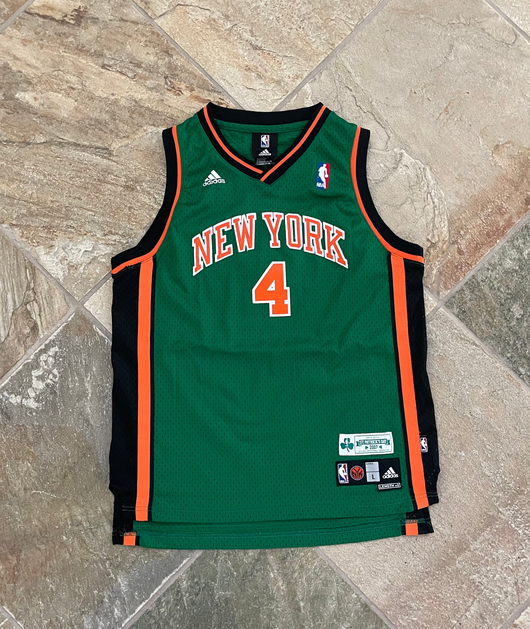 Adidas New York Knicks Jacket Sz Large
