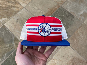 Vintage Philadelphia 76ers AJD Snapback Basketball Hat