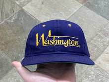 Load image into Gallery viewer, Vintage Washington Huskies The Game Snapback College Hat