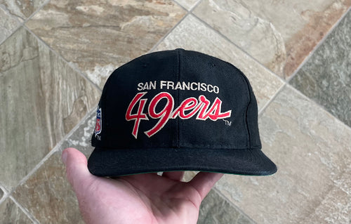 Vintage San Francisco 49ers Sports Specialties Script Snapback Football Hat