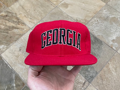 Vintage Georgia Bulldogs Starter Arch Snapback College Hat