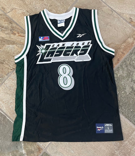 Vintage San Jose Lasers Jennifer Azzi ABL Reebok Basketball Jersey, Size Large