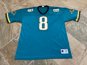 Vintage Jacksonville Jaguars Mark Brunell Champion Football Jersey, Size 48, XL