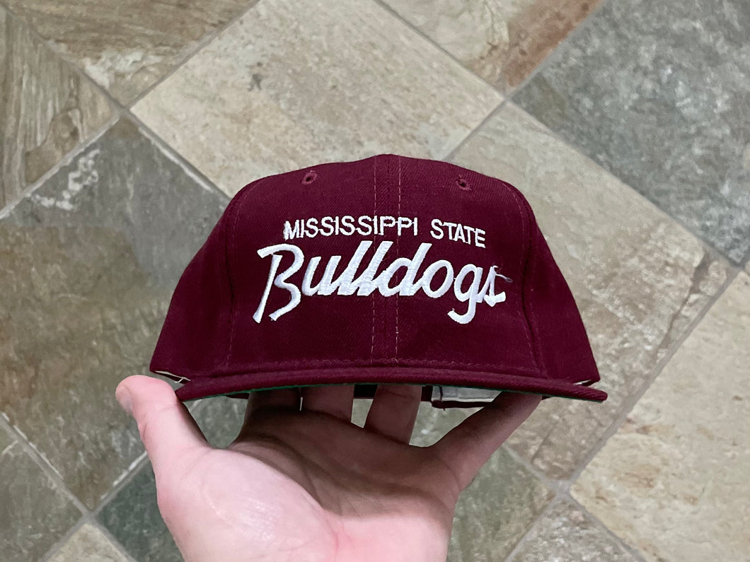 Vintage Mississippi State Bulldogs Sports Specialties Script Snapback College Hat