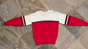 Vintage Detroit Red Wings Cliff Engle Sweater Hockey Sweatshirt, Size Large