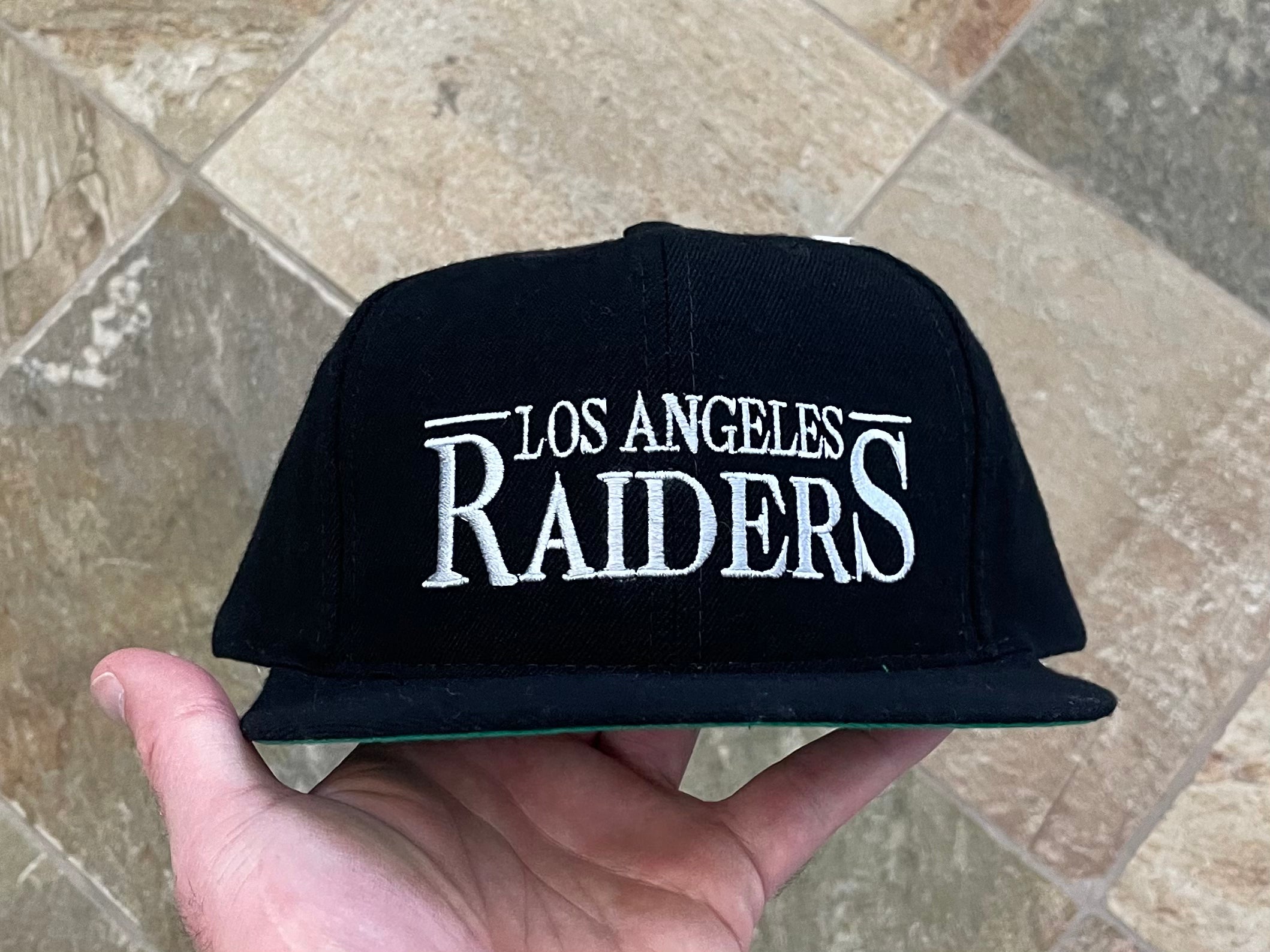 Los Angeles Oakland Raiders Vintage 90's Annco Snapback Hat Cap