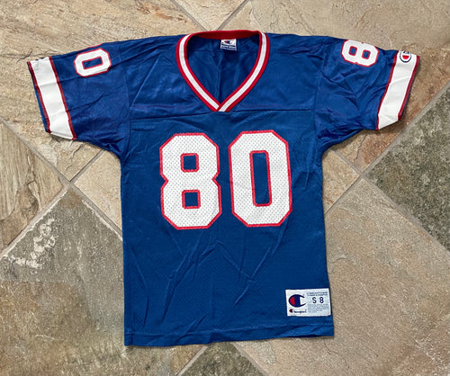 Vintage Buffalo Bills Eric Moulds Champion Football Jersey, Size Youth Small, 8