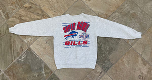 Vintage Buffalo Bills Super Bowl XXVI Football Sweatshirt, Size Medium