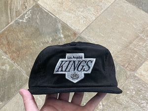 Vintage Los Angeles Kings Annco Corduroy Snapback Hockey Hat