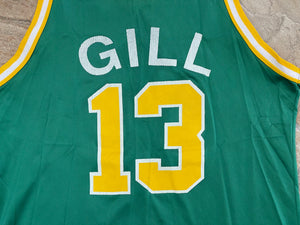 Vintage Seattle SuperSonics Kendall Gill Champion Basketball Jersey, Size 48, XL