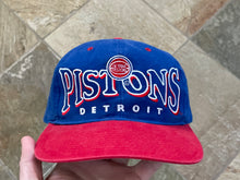 Load image into Gallery viewer, Vintage Detroit Pistons Drew Pearson Youth Snapback Basketball Hat