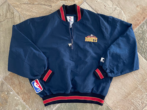 Vintage Denver Nuggets Starter Warmup Basketball Jacket, Size Large